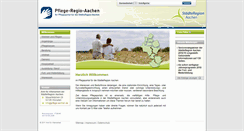 Desktop Screenshot of pflege-regio-aachen.de